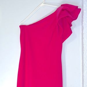 Elegant One Shoulder evening dress